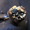Small Formation Pyrite Ring