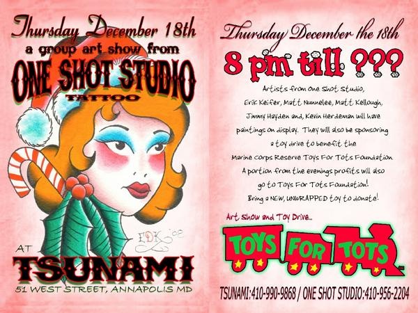 One Shot Studio Group Show!