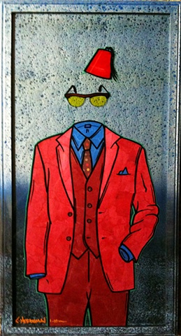 invisible man monster lowbrow kevin herdeman