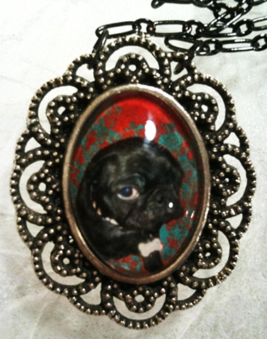 pug necklace