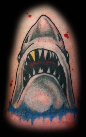 jaws tattoo