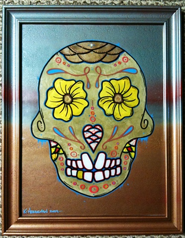 sugar skull ape