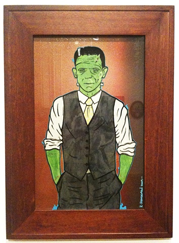 frankenstein suit and tie