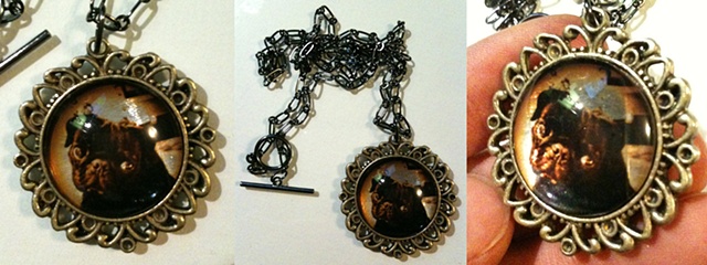pug necklace