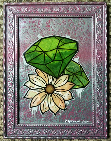 emerald diamond tattoo herdeman