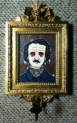 edgar allen poe coffin