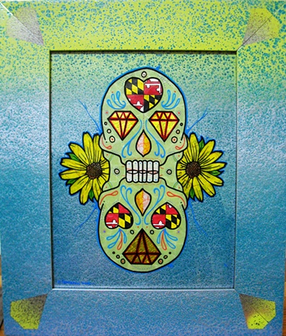 Matt and Amanda's Sugar Skull