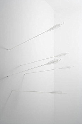 Installation Prelude to Sorrow glass by Marc Swanson Bellwether Gallery New York