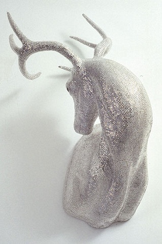 Buck head crystal rhinestones by Marc Swanson