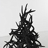 Untitled (Black Antler Pile), 2008