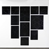 Untitled (Black Geometric Group II), 2009

