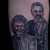 parents portrait on forearm