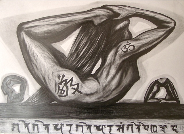 NUDE, MYTH, YOGA, FIGURE