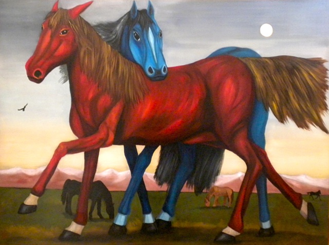 HORSE, NATURE, MYTH, POWER TOTEMS