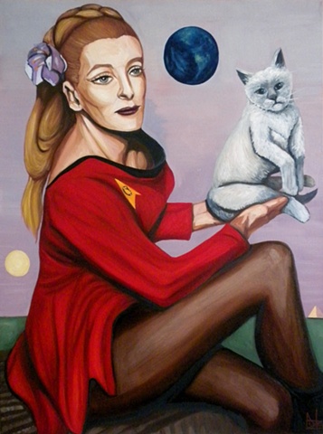 PORTRAIT, FANTASY, SCIENCE FICTION, MYTHOLOGY, ICON