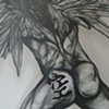 'WINGED FIGURE' (SKY)