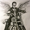 'SPIRT OF ELVIS' - HARLEY DAVIDSON SPORTSTER