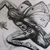 'BUTTERFLY NEBULA' TRIPTYCH (SIDE PANEL)