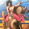 'BULL RIDER' (RED WINGS)