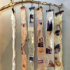 "Nature Travels"
Silk Hanging Assemblage Book 
By Laura Morris.