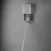 White Wall Cabinet: detail