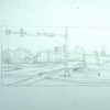 MLK Intersection with Dirt  Pile