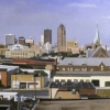 Des Moines,  Looking West From The Parking Garage for State Employees