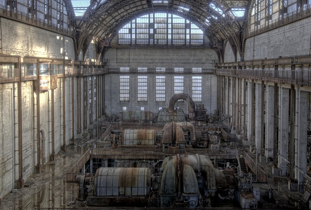 urban decay photography urbex beautiful transformers power plant philadelphia