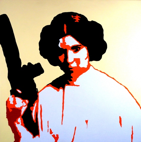 Carrie Fisher - as Princess Leia Organa of course!