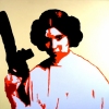 Carrie Fisher - as Princess Leia Organa of course!